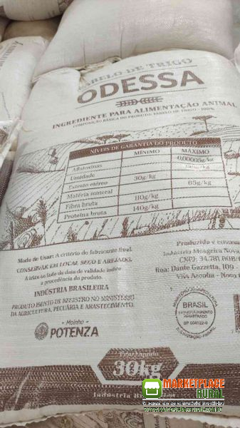 ⚠️ Farelo De Trigo Com Exelencia Em Proteina E Fibra Bruta