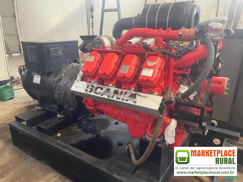 GERADOR 700 KVA ABERTO MOTOR SCANIA