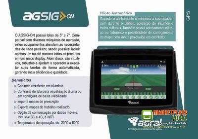 GPS + iloto automático para máquinas agrícolas