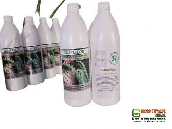 Aloe Vera + Graviola 20% Pura Orgânica Do Produtor 1 Litro