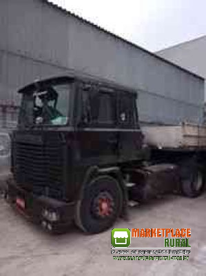 Scania LK 141 Ano 1980 Com Carreta Random 1984