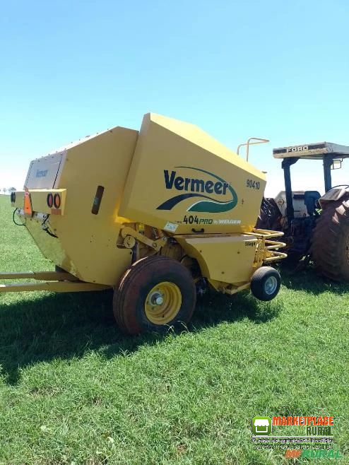 Enfardadeira VERMEER 404 PRO com picador e amarração com rede!!