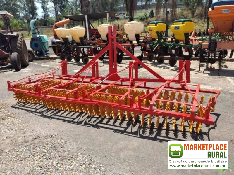 ANCINHO AERADORES MARCA MENEGAZ, MODELO CR9040 COM 64 DISCOS COM 16 PICÃO CADA DISCO