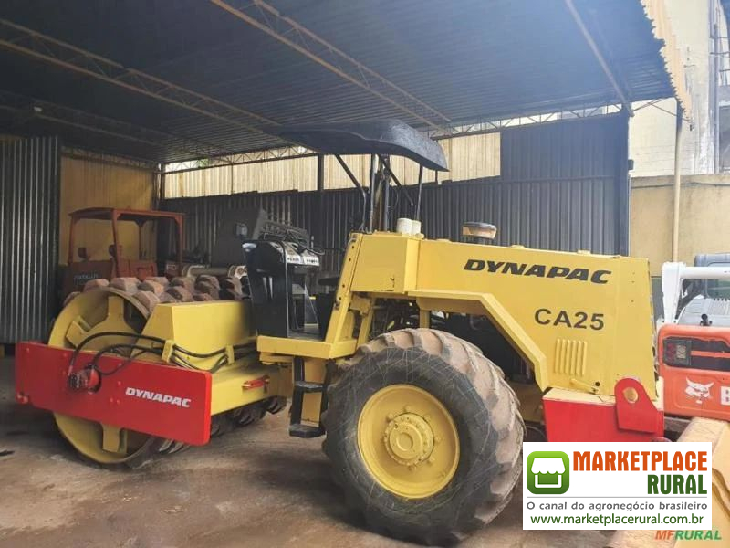 Rolo Compactador Dynapac CA25PD 1986.