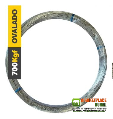 Bola De Arame Liso Ovalado Para Cerca Rural 1000m