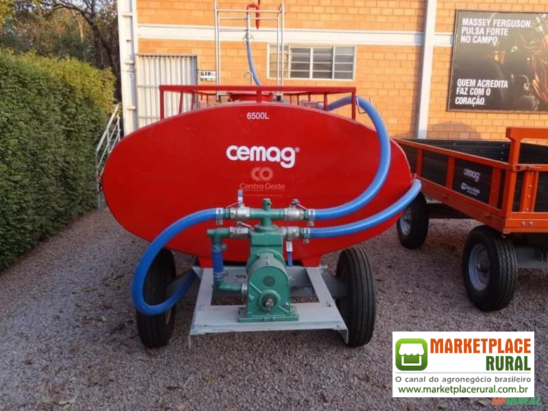 Carreta Tanque Cemag 6500 litros