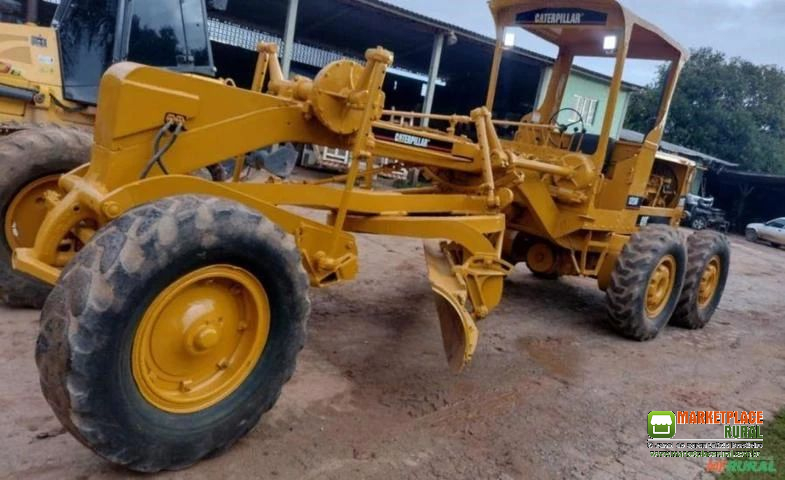 Motoniveladora Caterpillar 120B ano 1973 - Ótimo estado de conservação