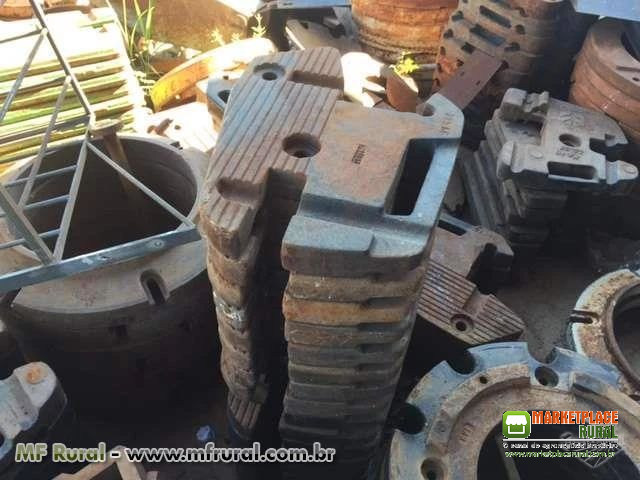 Contra pesos dianteiros e trazeiros Para:Valtra,Massey ferguson e New Holland