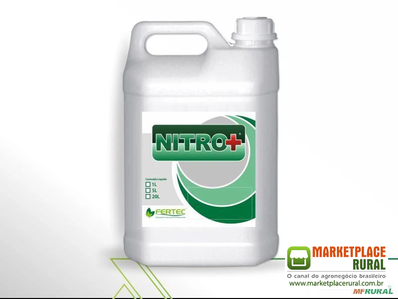 Fertilizante via solo Nitro + Cana Planta