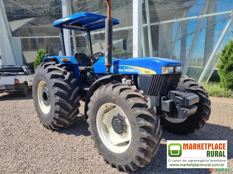 Trator New Holland 7630 4x4 ano 12