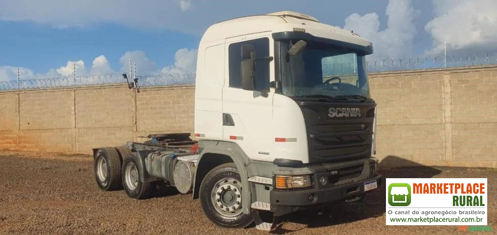 Caminhão Scania Cavalo Mecânico Scania G480 6x4 ano 16