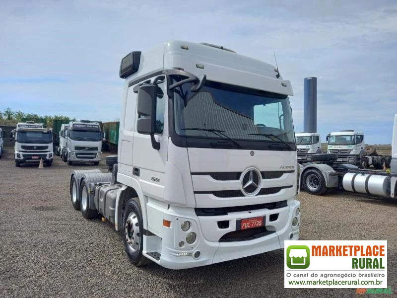 Caminhão Mercedes Benz (MB) ACTROS 2651 6X4 ano 18