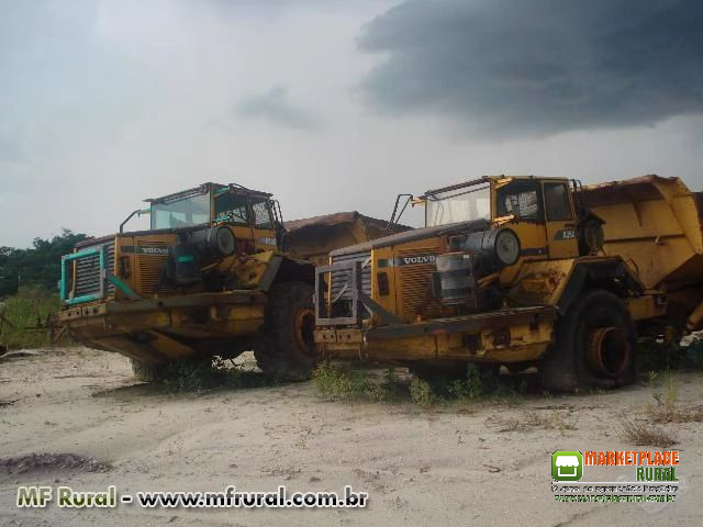 Caminhão Articulado Volvo Fora de Estrada A35C - A35D - Peças e Componentes