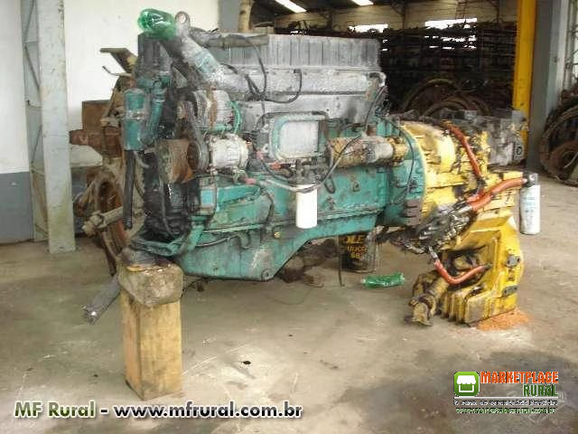Peças e motores volvo TD63 TD73 TD122 D6ELAE3 D7ELAE3 Kit motor TD63 e TD73 novo,