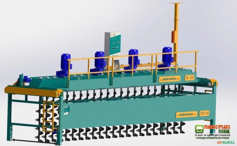 Revolvedor de compostagem modelo SV125