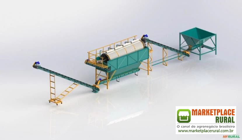 Peneira giratória modelo PR6000