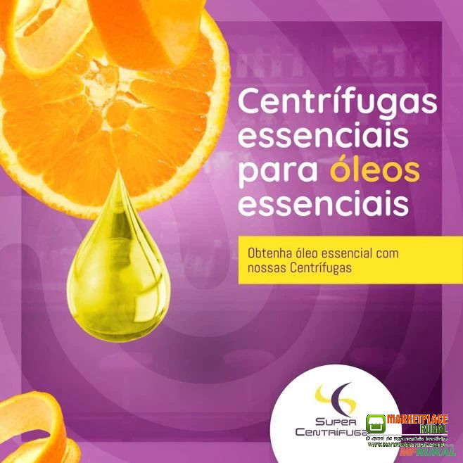 Centrífuga para Óleo Cítrico