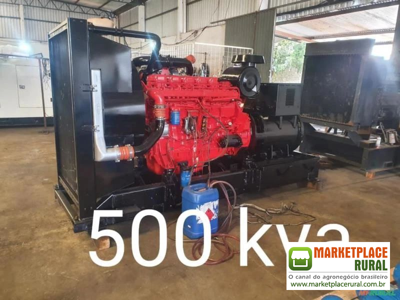 Grupo Gerador Stemac 500 kva Motor Scania e Gerador Weg Qta