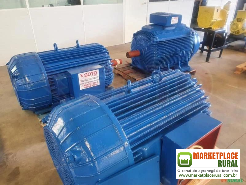 Motor Eletrico 150 cv 8 polos modelo 315
