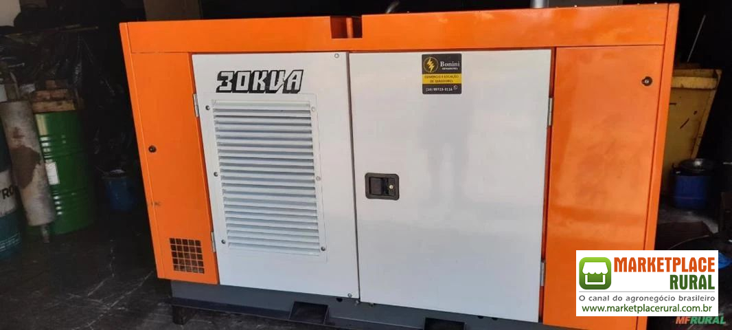 Grupo gerador 30 kva Mercedes/ nagano