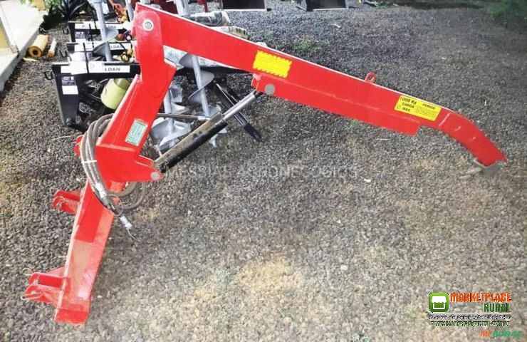 GUINCHO TRASEIRO FIXO 1000 KG HIDRÁULICO