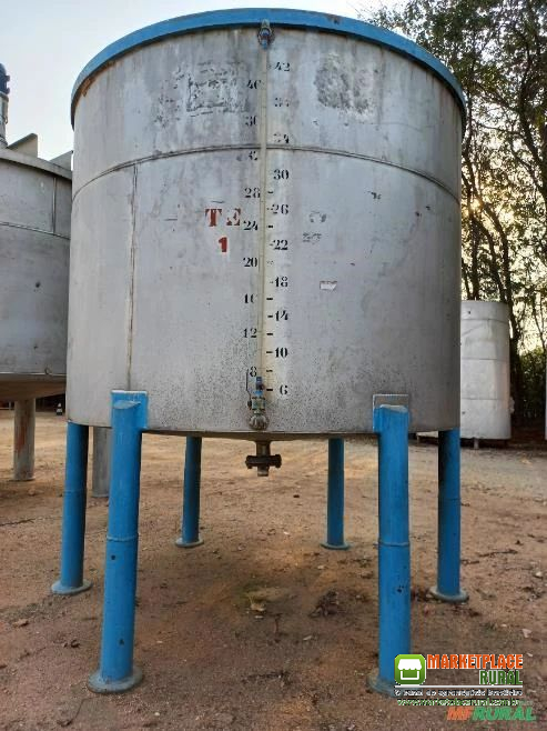 Reservatório em aço inox 4 mil litros