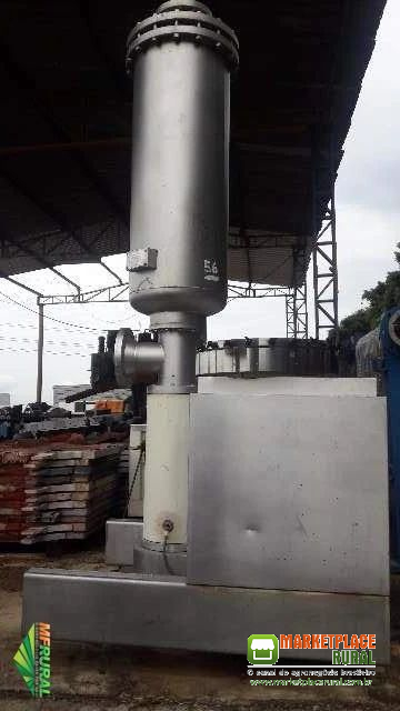 Misturador continuo triblender em aço inox