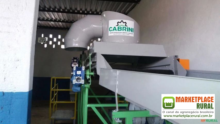 MÁQUINA PARA BENEFICIAMENTO E CLASSIFICAÇÃO DE CEBOLA