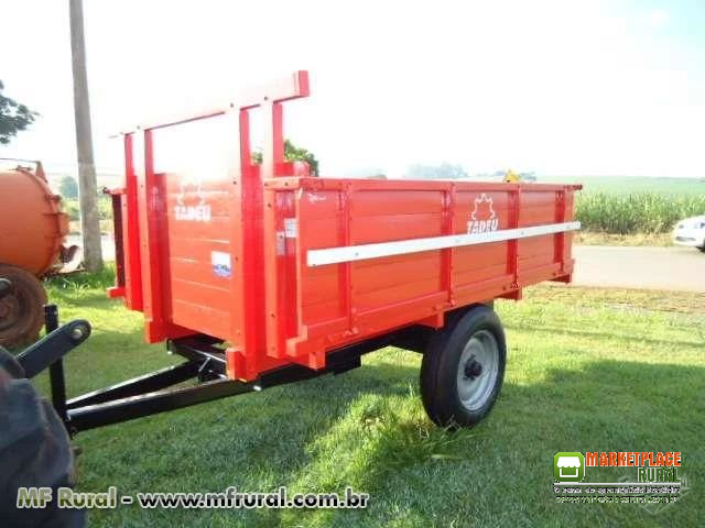 CARRETA TADEU 2 TONELADAS ZERO