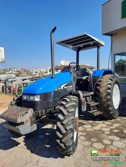 Trator New Holland TL 75 E 4x4 ano 02