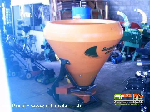 Semeadeira e adubadeira de hidraulico cap.600kgs, marca INCOMAGRE NOGUEIRA