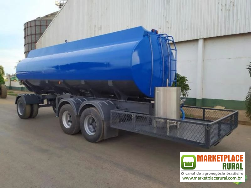 CARRETA TANQUE 24.000 LITROS COM DOLLY E MISTURADOR, CALDA PRONTA , BOMBA DIESEL