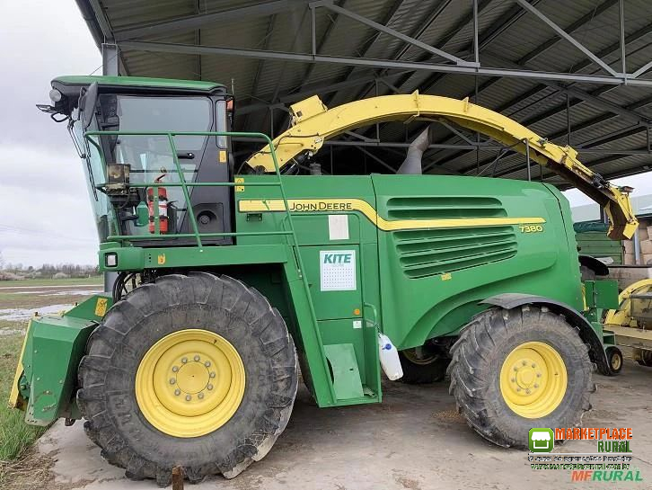 Forrageira John Deere 7380 + Kemper 360 plus