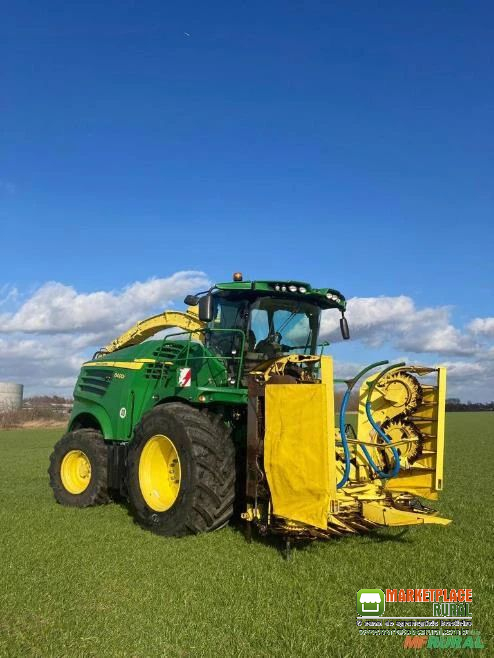 Forrageira John Deere 8400 + Kemper 360 plus