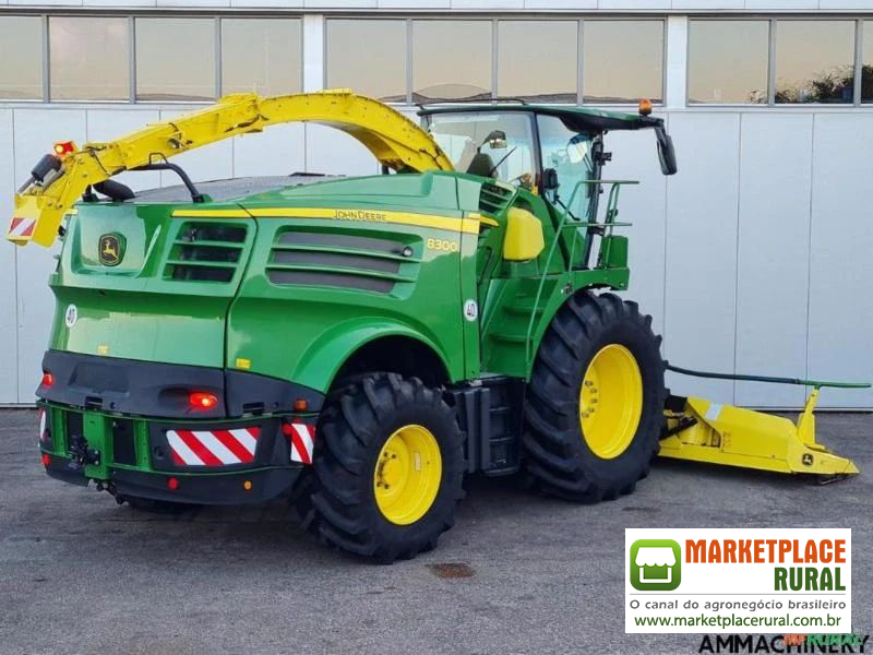 Forrageira John Deere 8300i + Kemper 360 plus