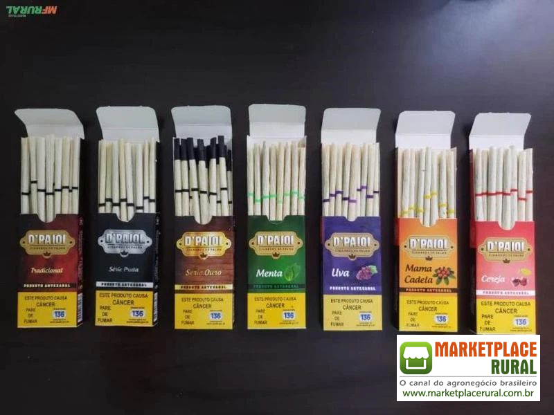 Cigarro de palha D'Paiol - Palheiros Artesanais