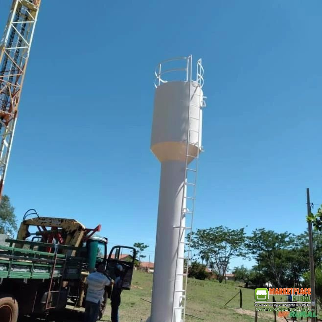 CAIXA DAGUA METALICA TAÇA OU TUBULAR