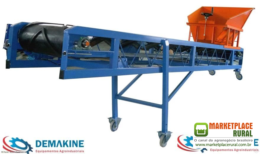 ESTEIRA TRANSPORTADORA DE CONCRETO (ESTEIRA PARA MÁQUINA DE BLOCOS)