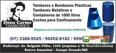 TAMBORES EM GERAL