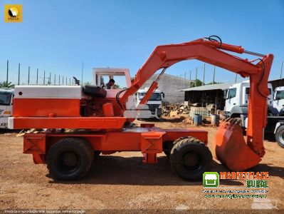 1980 Escavadeira Hidráulica de pneus 80p