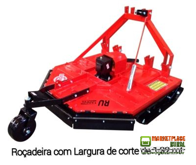 Roçadeira com 1,32 de corte