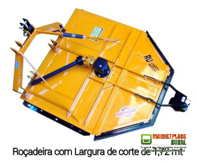 Roçadeira com 1,72 de corte