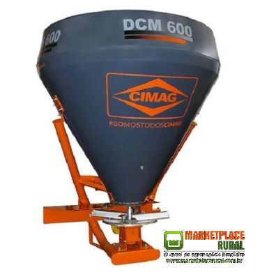 DISTRIBUIDOR DE FERTILIZANTES CIMAG MECÂNICO 600L