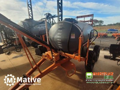 Pulverizador Pecuário de Arrasto 2.000L Bomba 75L Marca Agrosis