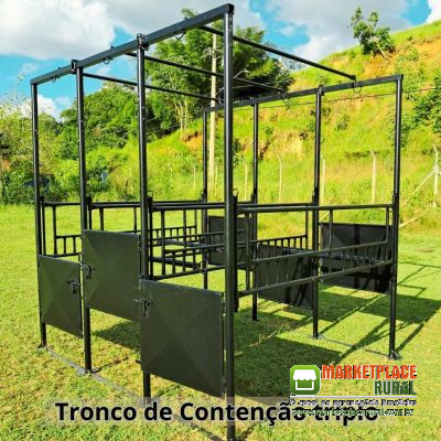 Brete/Tronco de contenção Equino