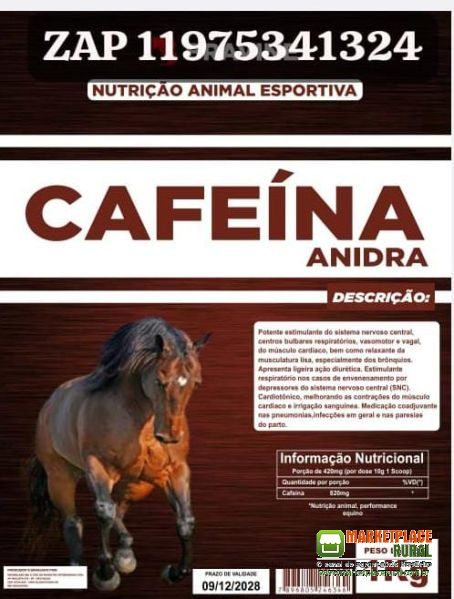 Cafeína Animal Premium  1kg